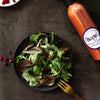 Wildkräutersalat mit Granatapfel Dressing