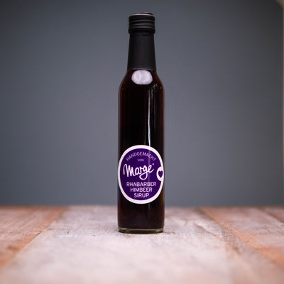 Rhabarber Himbeer-Sirup